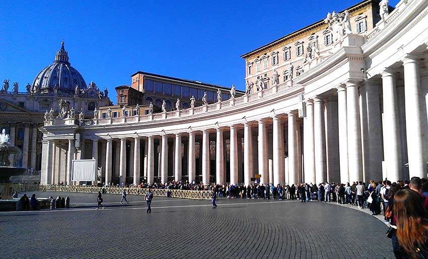 Billet Vatican Basilique Saint Pierre queue
