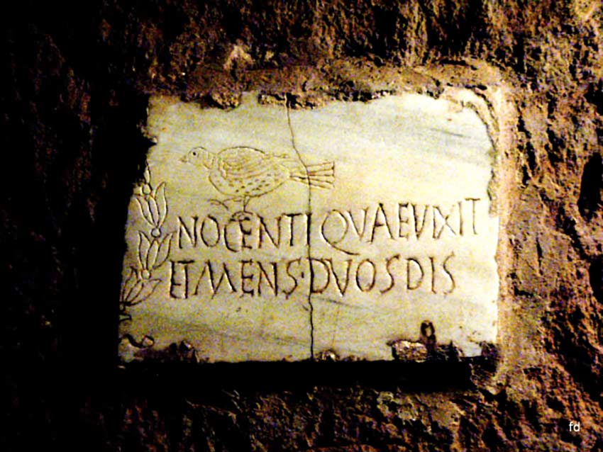 Catacombes Rome de Domitilla