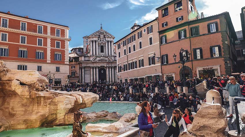 fontaine de trevi