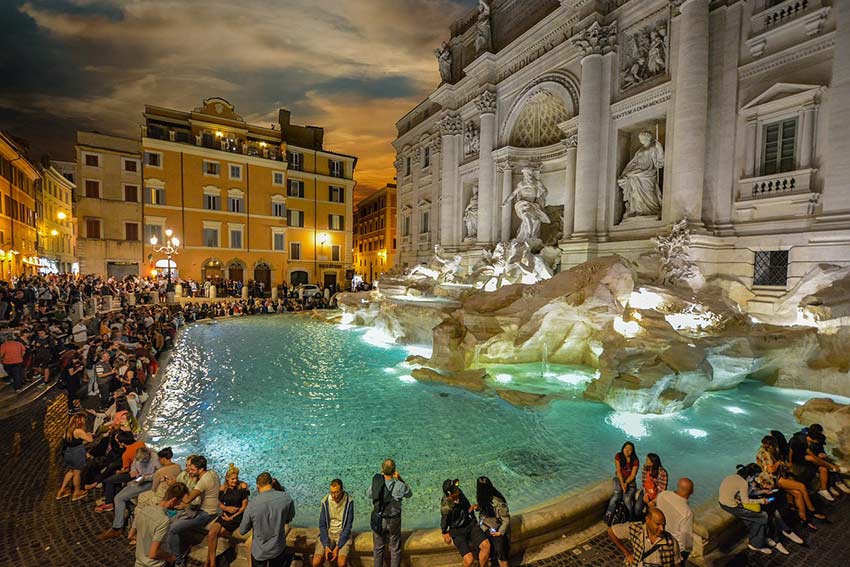 fontaine de trevi