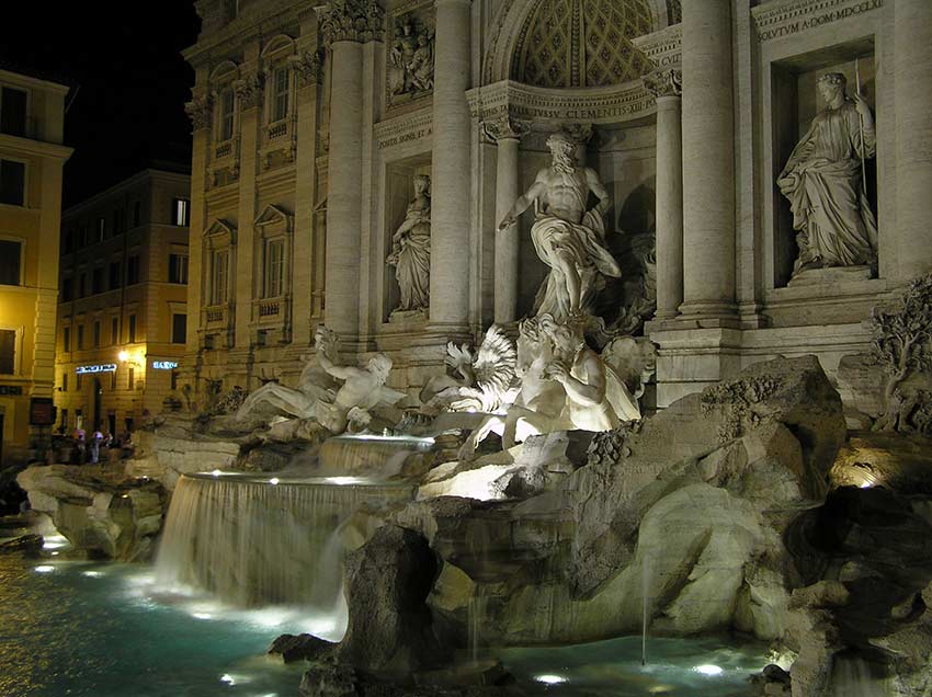 fontaine de trevi