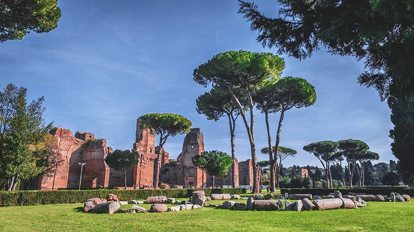 billet thermes de caracalla