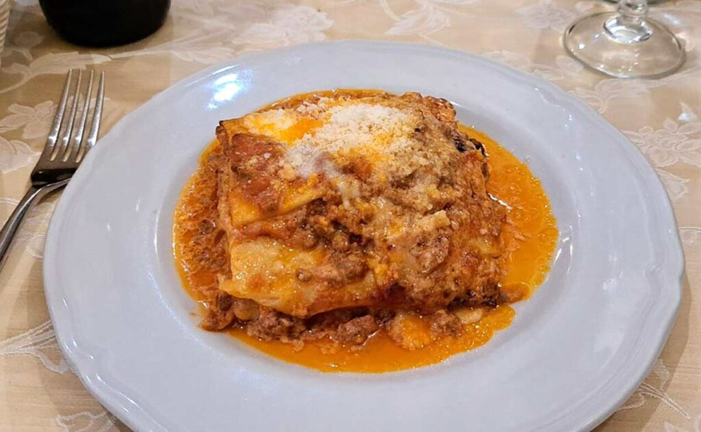 meilleures lasagnes rome