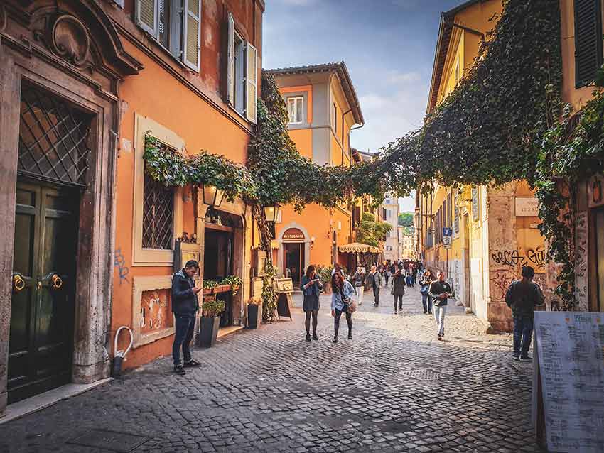 Visite guidee Rome Trastevere et Ghetto juif