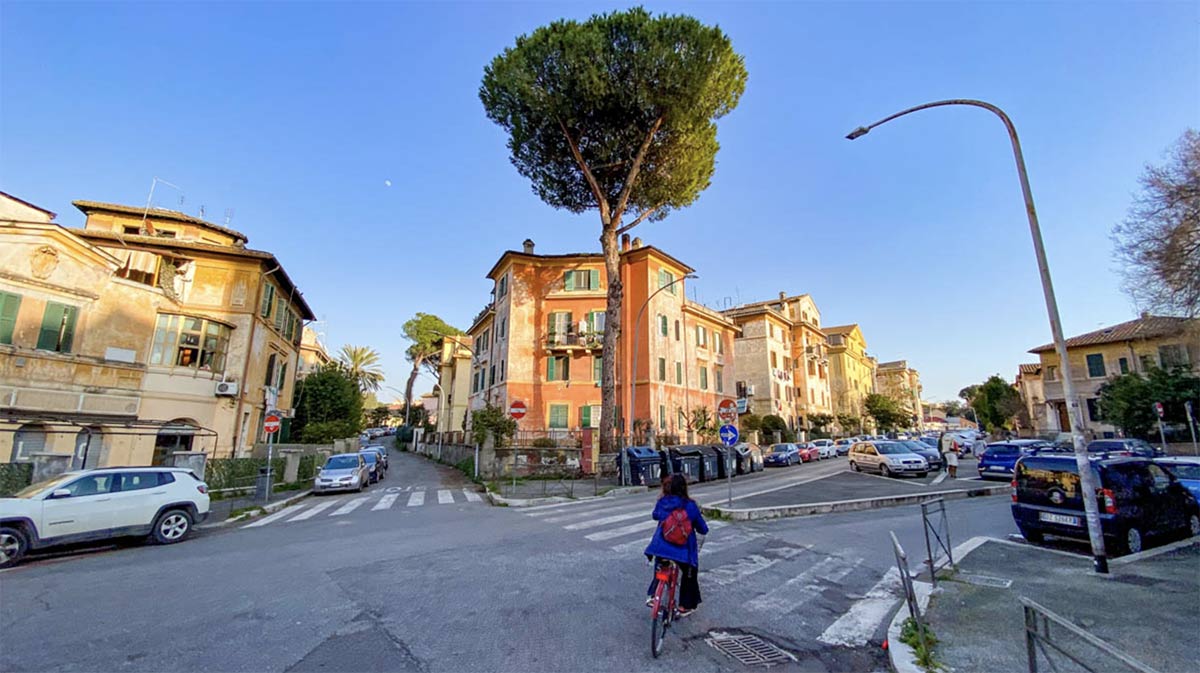 street art rome a velo