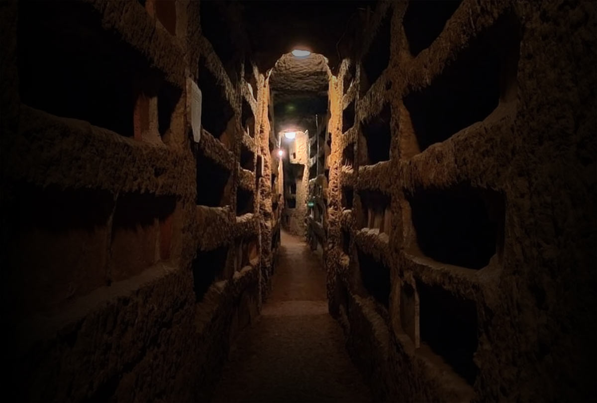 visite catacombes rome saint calixte