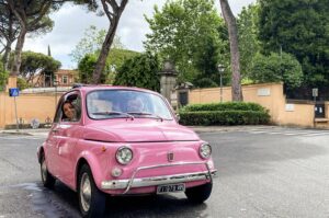 Visiter Rome en Fiat 500